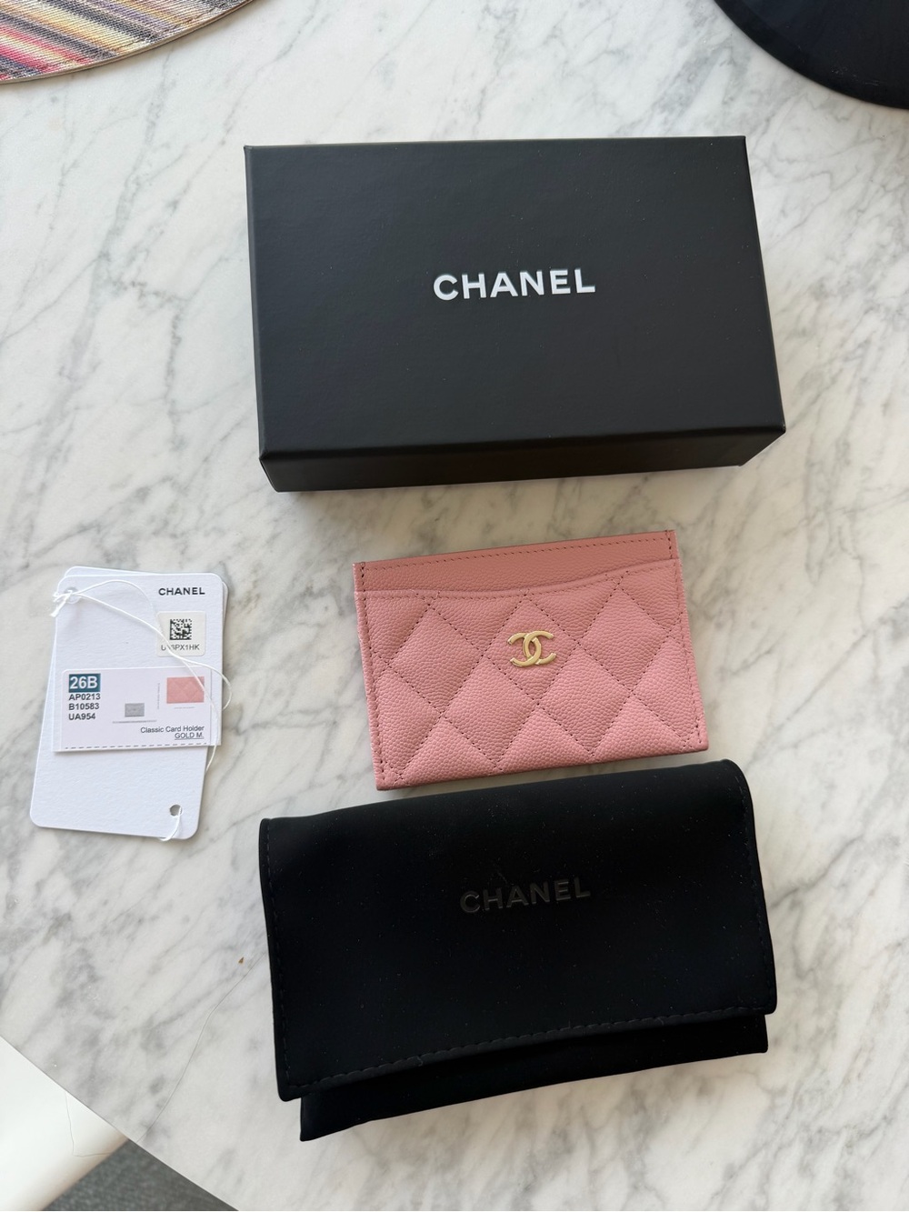 Chanel Pink Caviar Wallet. 💕⚡️